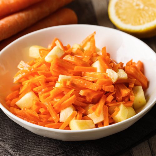 Karotten-Apfel-Salat - Sloth in the Kitchen Karotten-Apfel-Salat - Sloth in the Kitchen